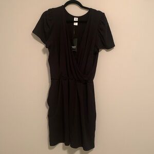 Smash and Tess Emma Faux Wrap Mini Dress